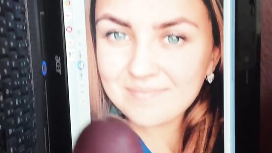Cum on photo