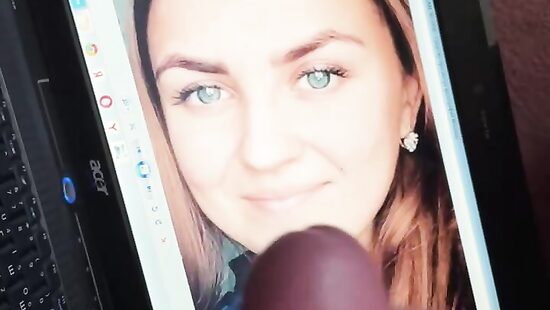 Cum on photo