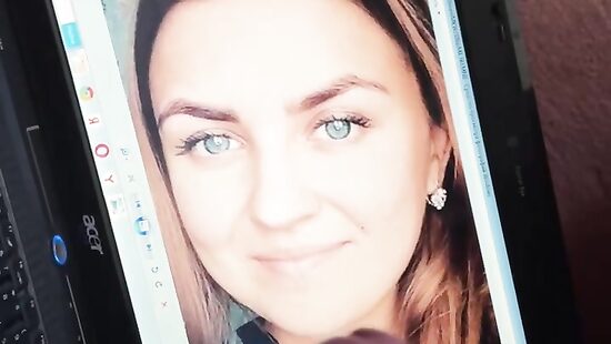 Cum on photo