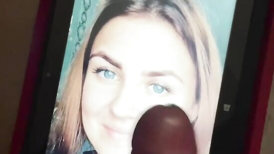 Cum on photo 2